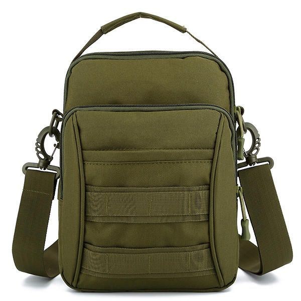 Herr Utomhussport Resor Kamouflage Färg Tactical Shoulder Crossbody Bag