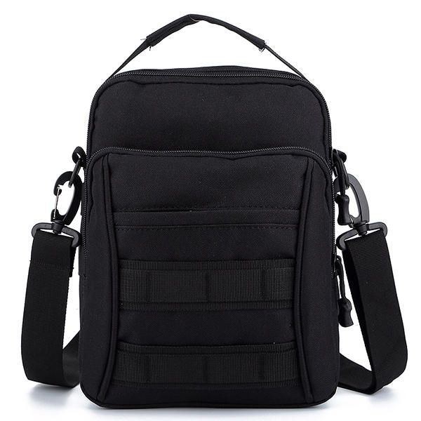 Herr Utomhussport Resor Kamouflage Färg Tactical Shoulder Crossbody Bag