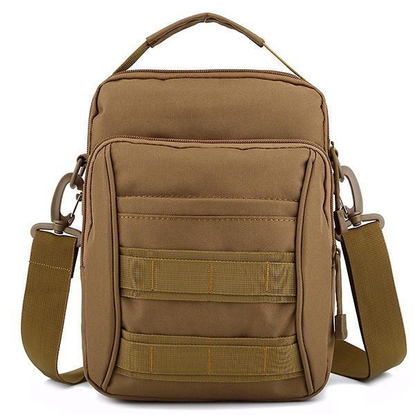 Herr Utomhussport Resor Kamouflage Färg Tactical Shoulder Crossbody Bag