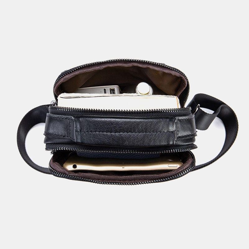 Herrmode Crossbody Multifunktionell Axelväska Handväska