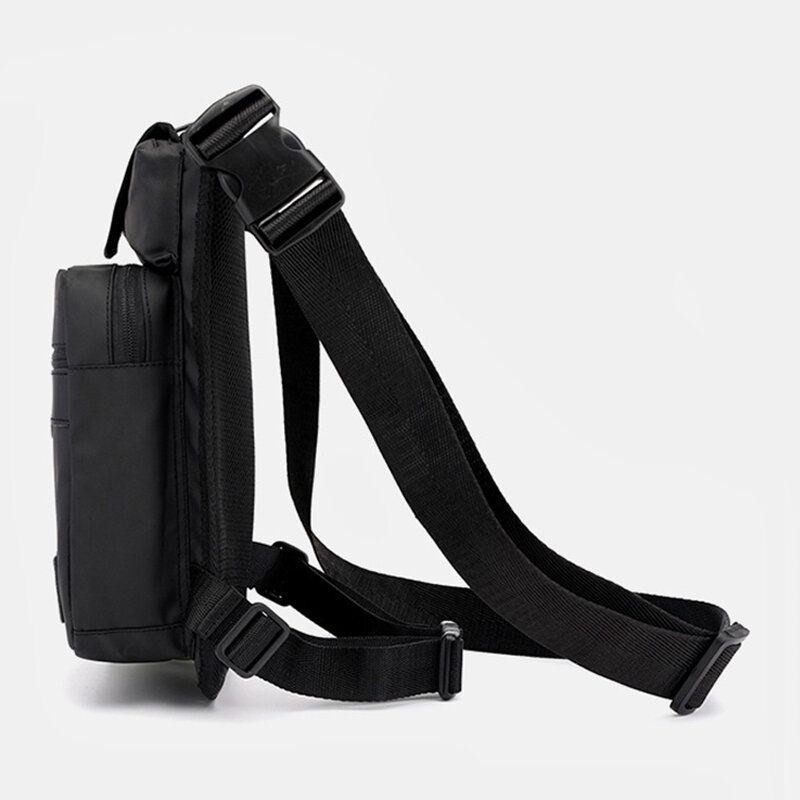 Herrmode Vattentät Lättvikts Multifunktionell Midjeväska Tactical Riding Bag