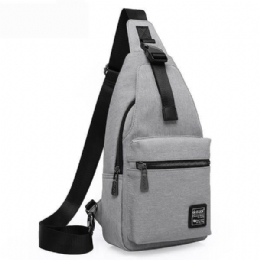 Kaka® Mode Chest Pack Stor Kapacitet Swagger Bag Crossbody Resväska