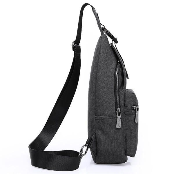 Kaka® Mode Chest Pack Stor Kapacitet Swagger Bag Crossbody Resväska