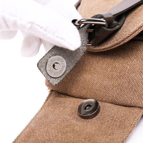 Man Canvas Sling Bag Outdoor Sport Casual Chest Pack Crossbody Swagger Bag