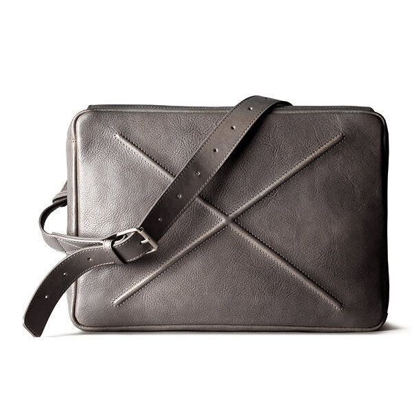 Men Solid Casual Multifunktion Laptop Crossbody-väska