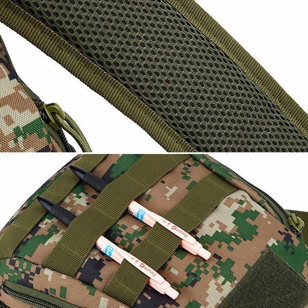 Nylon Outdoor Military Tactical Crossbody-väska För Män