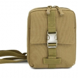 Taktisk Nylon För Män Multifunktions Mini-verktygsväska Crossbody-väska Ipad-axelväska