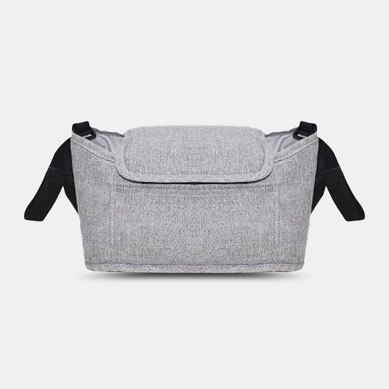 Unisex Lin Multifunktionsväska För Män Med Stor Kapacitet Utomhusbarnvagnsväska Hängväska Crossbody-väska Axelväska