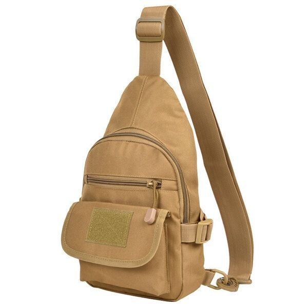 Vattentät Nylon Crossbody Bag Outdoor Axelväska Casual Bröstväska För Herr