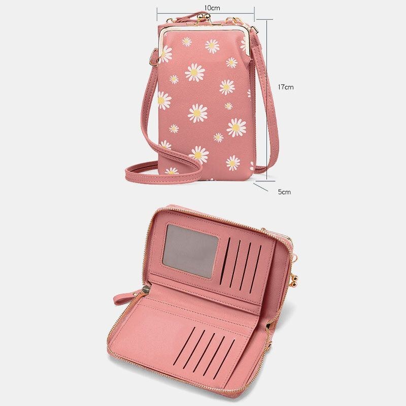 Dam 13 Kortplatser Telefonväska Daisy Crossbody Bag Axelväska