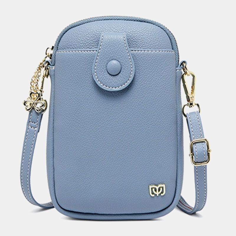 Dam 6.3 Tums Iphone Solid Vattentät Crossbody-väska Telefonväska