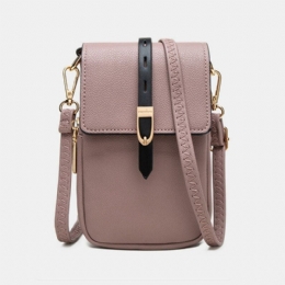 Dam Casual Patchwork 6.3 Tums Telefonväska Crossbody-väska