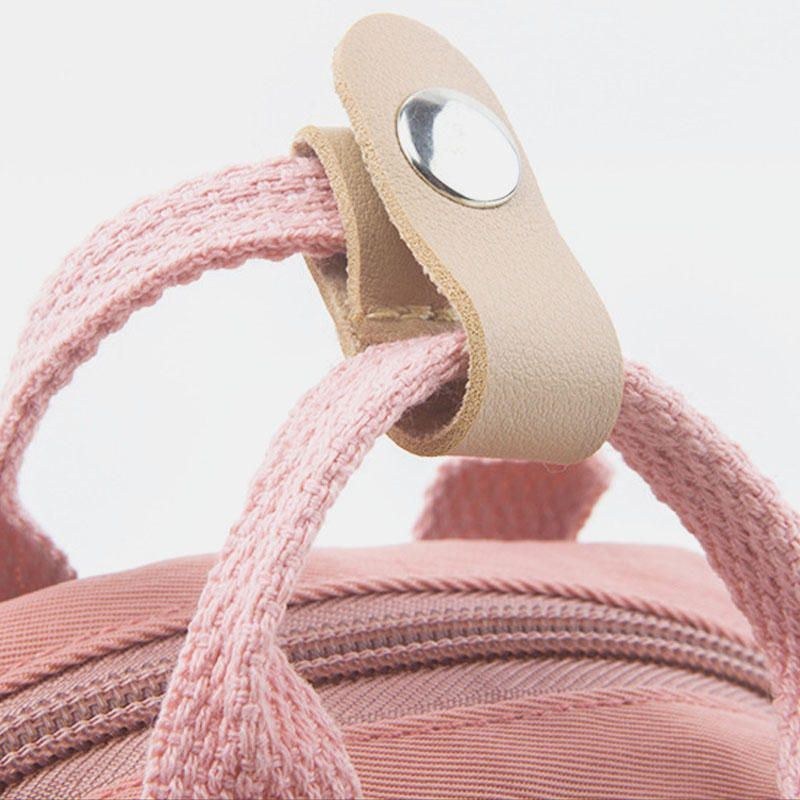 Dam Colorblock Nylon Vattentät Crossbody Bag Mini Axelväska