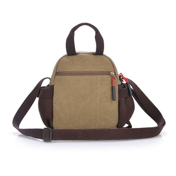 Dam Män Casual Canvas Crossbody-väskor Lätt Handväskor Outdoor Axelväskor