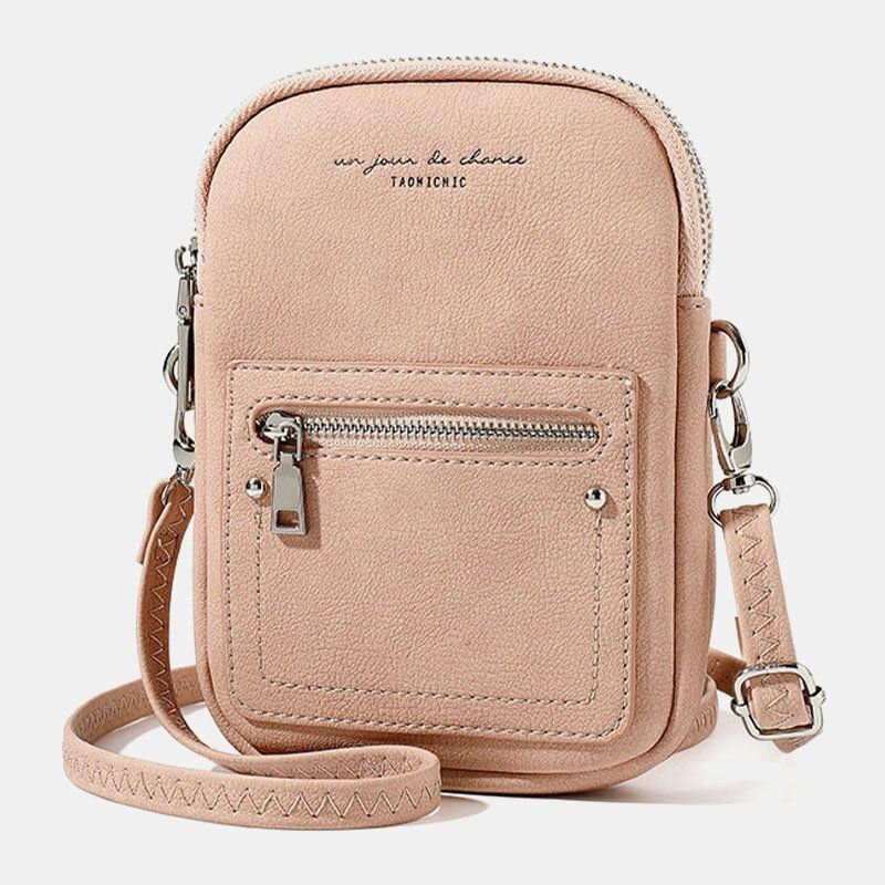 Dam Mini Small Crossbody Bag Axelväska Telefonväska