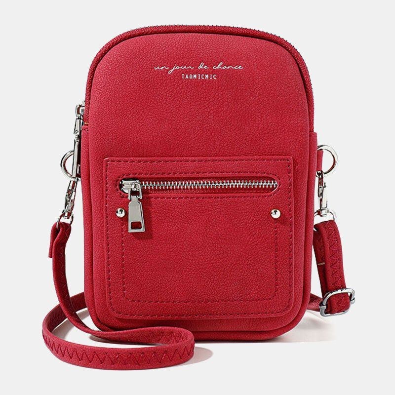 Dam Mini Small Crossbody Bag Axelväska Telefonväska