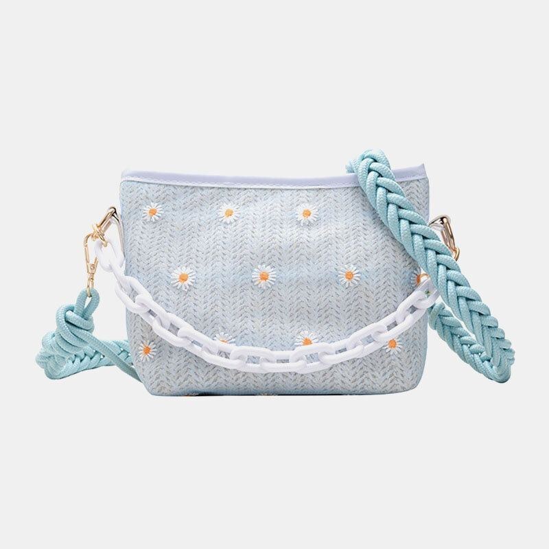 Dam Resehalm Daisy Handväska Crossbody Bag Axelväska