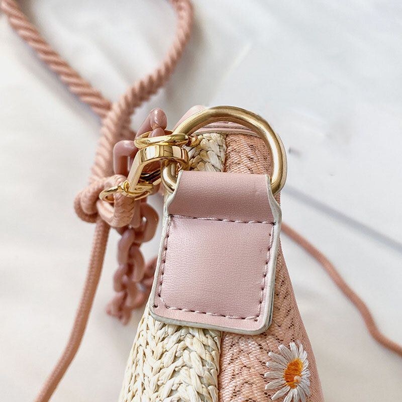 Dam Resehalm Daisy Handväska Crossbody Bag Axelväska