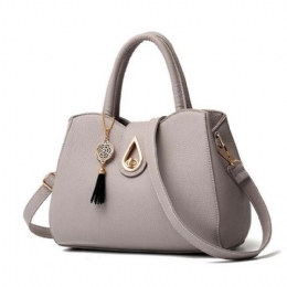 Dam Tofs Läder Handväska Messenger Satchel Shoulder Crossbody Bag