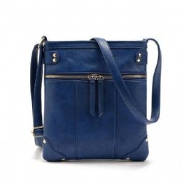 Dam Vintage Messenger-väskor Flickor Casual Axelväskor Retro Crossbody-väskor