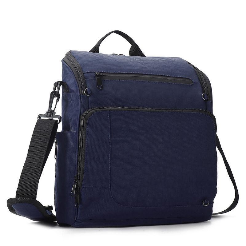 Damer Herr Nylon Flerfickor Casual Crossbody-väska