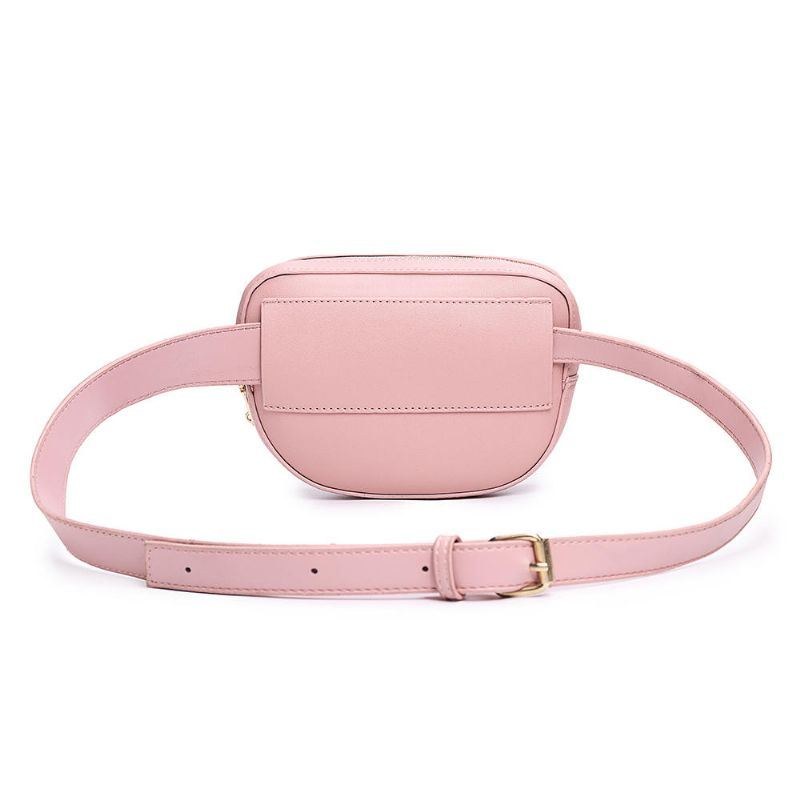 Damkedja Midjeväska Solid Telefonväska Crossbody-väska