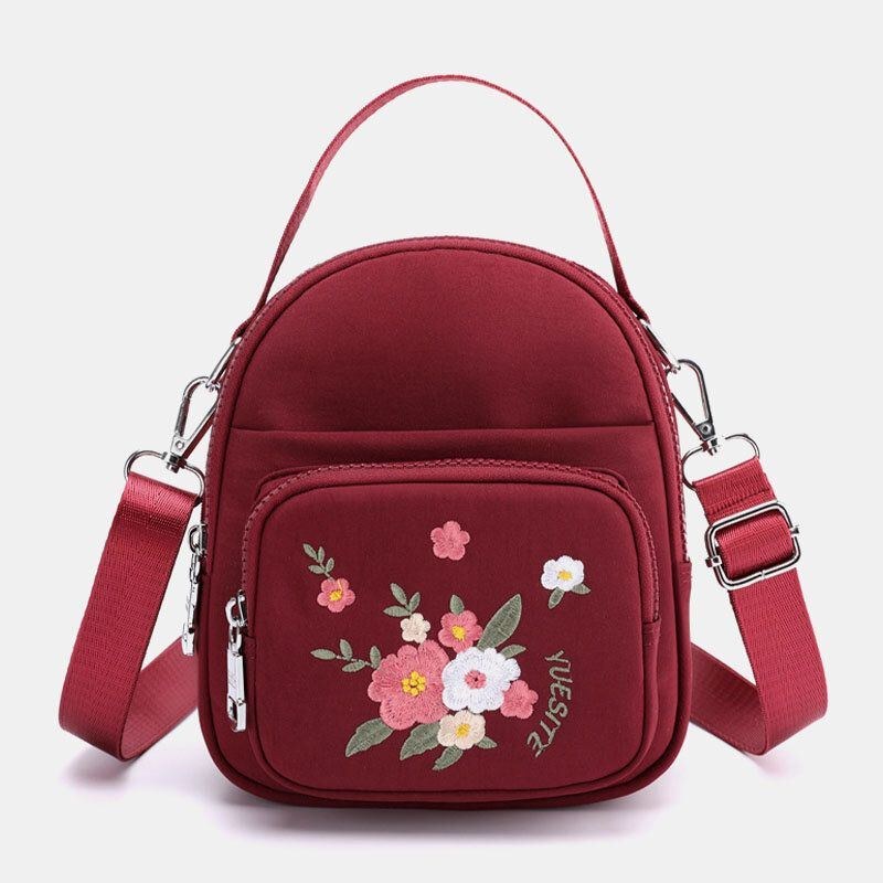 Dammode Broderi Axelväska Crossbody Bag