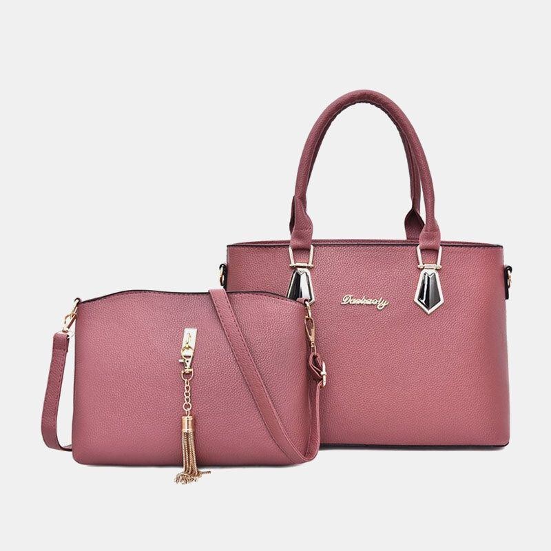 Dammode Elegant Handväska Axelväska Crossbody-väska