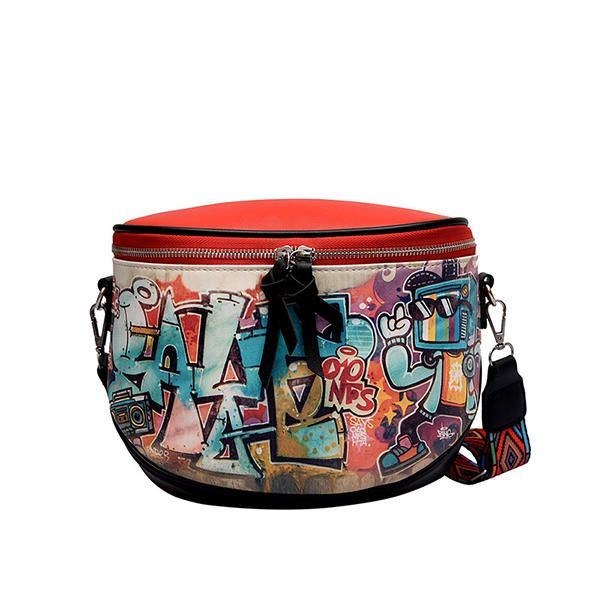 Dammode Multi-bärväska Hip-hop Crossbody-väska