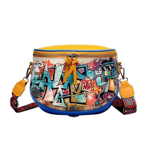 Dammode Multi-bärväska Hip-hop Crossbody-väska