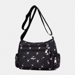 Dammode Nylon Casual Axelväska Crossbody-väska