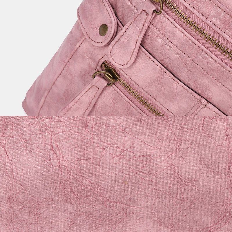 Kvinnor Vattentät Multi-pocket Anti-stöld Crossbody Bag Axelväska