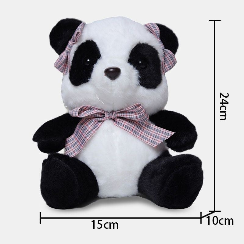 Vinter-os För Kvinnor Peking 2022 Dacron Cute Panda Crossbody Bag Axelväska