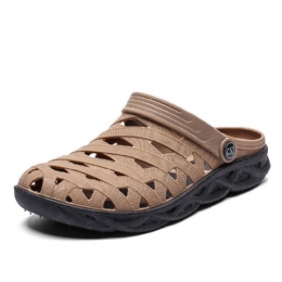 Herr Andningsbar Hollow Casual Daglig Mjuk Walking Beach Sandaler