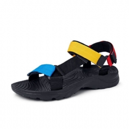 Herr Comfy Colorblock Webbing Sport Krokögla Strandsandaler