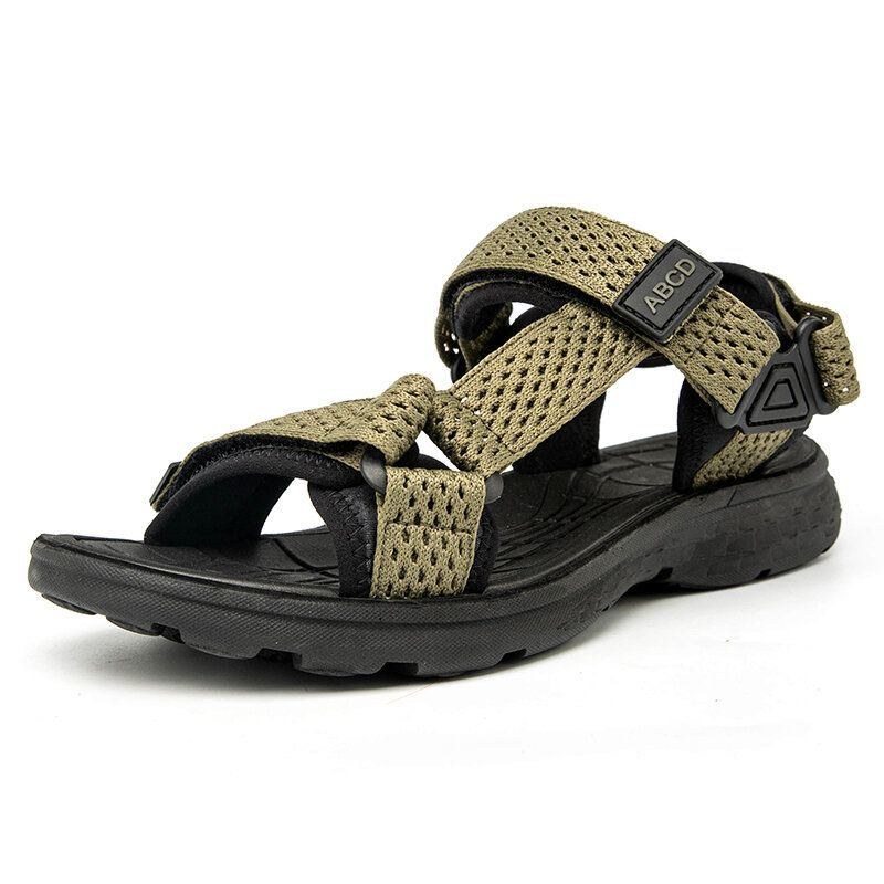 Herr Mesh Andas Halkfri Öppnad Strand Casual Outdoor Sandaler