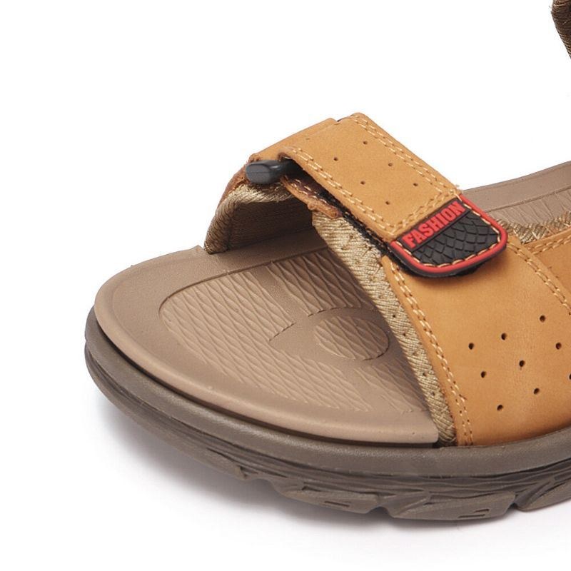 Kohud För Män Andas Öppnade Halkfria Casual Outdoor Sandaler