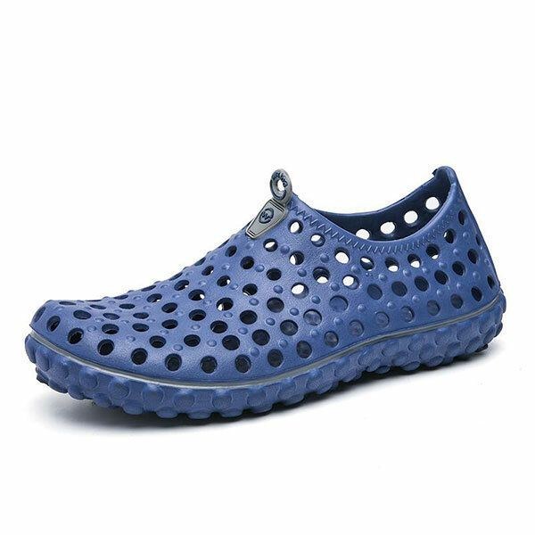 Men Hollow Out Sandaler Andas Casual Outdoor Flats