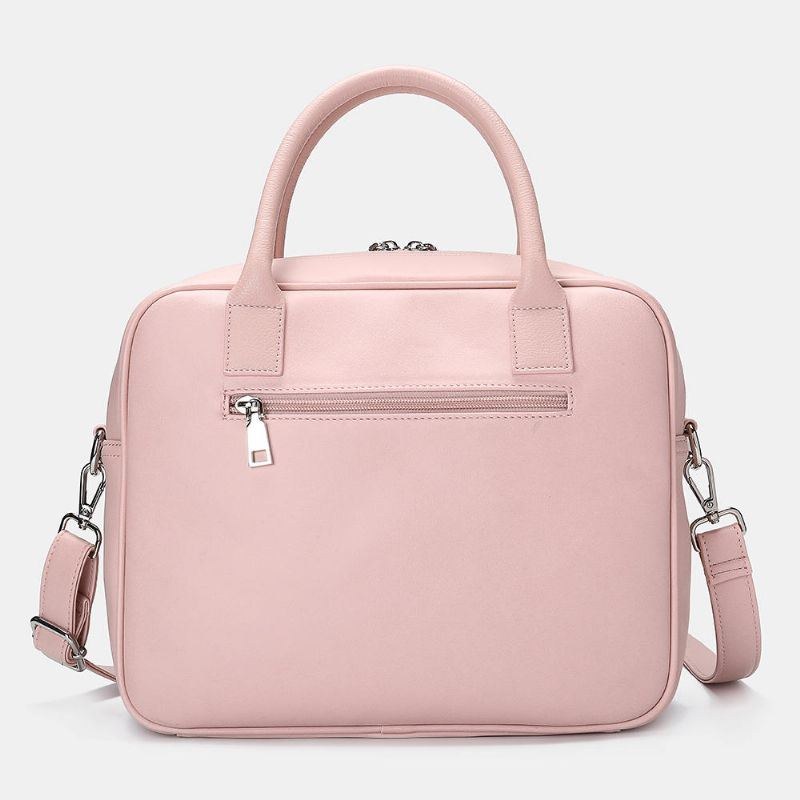 Herr Dam Designer Reseväska För Bärbar Dator Solid Crossbody-väska