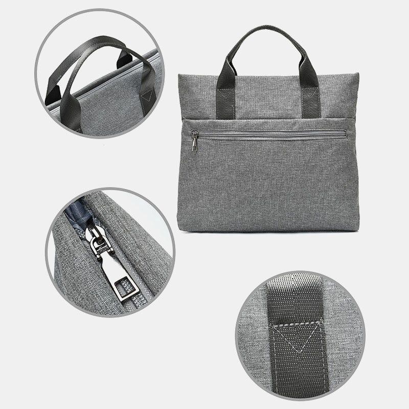 Mode Simpe Casual Hnadbag Business Bag Messenger Bag För Herr Dam