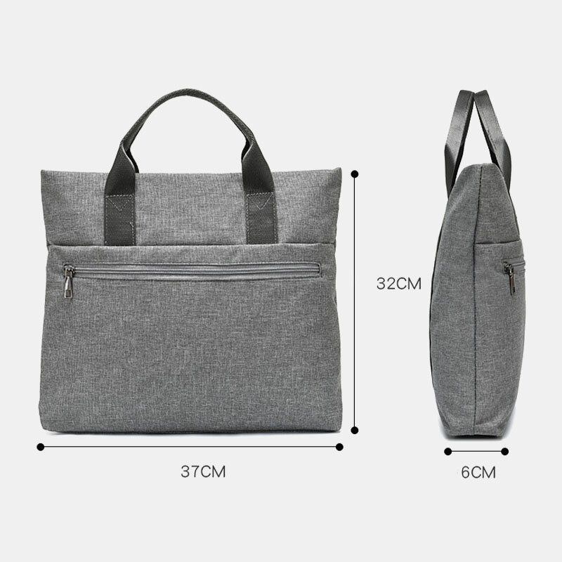 Mode Simpe Casual Hnadbag Business Bag Messenger Bag För Herr Dam