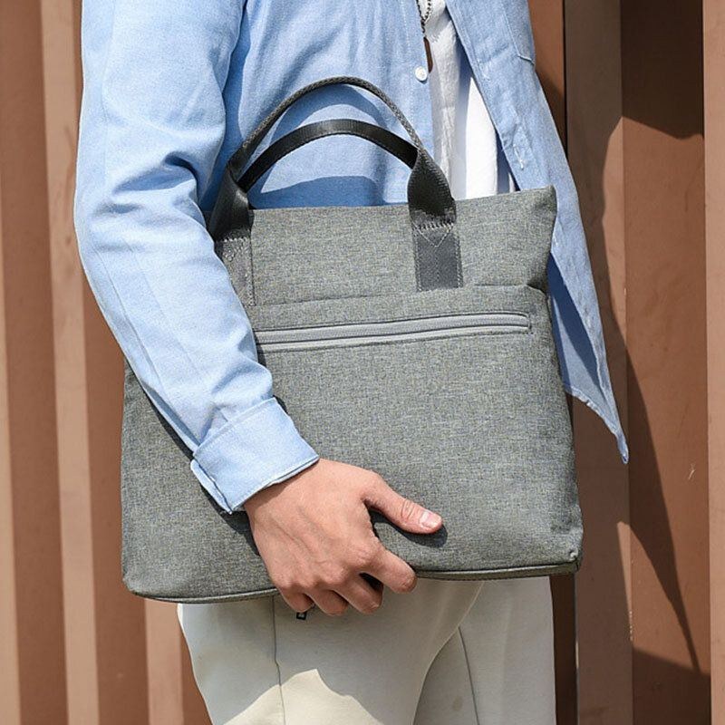 Mode Simpe Casual Hnadbag Business Bag Messenger Bag För Herr Dam