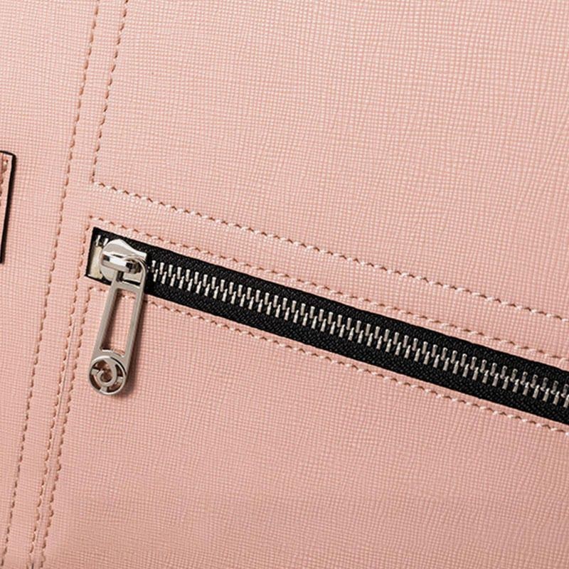 Multifunktionshandväska För Män För Män Solid 13.3 Tums Bärbar Portfölj Crossbody-väska