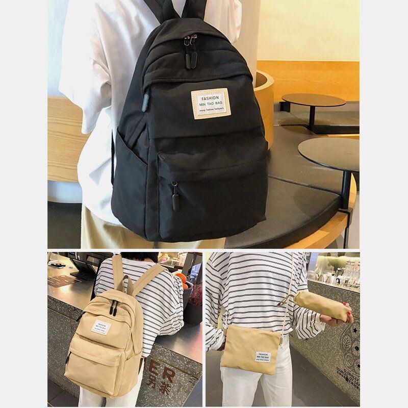 3 St Casual Ryggsäck Axelväska Crossbody-väska För Herr Dam