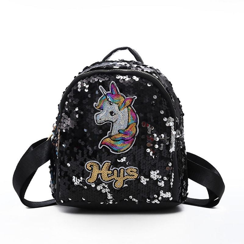 Dampaljetter 3d Unicorn Mönster Ryggsäck Skol Shoppingväska Ryggsäck Satchel